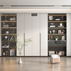 大参林多层云杉木橱柜衣柜定制储物柜全屋定制OP-608