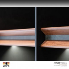 霍尔茨酒柜/书柜/展示柜/无封边工艺 GD-W9